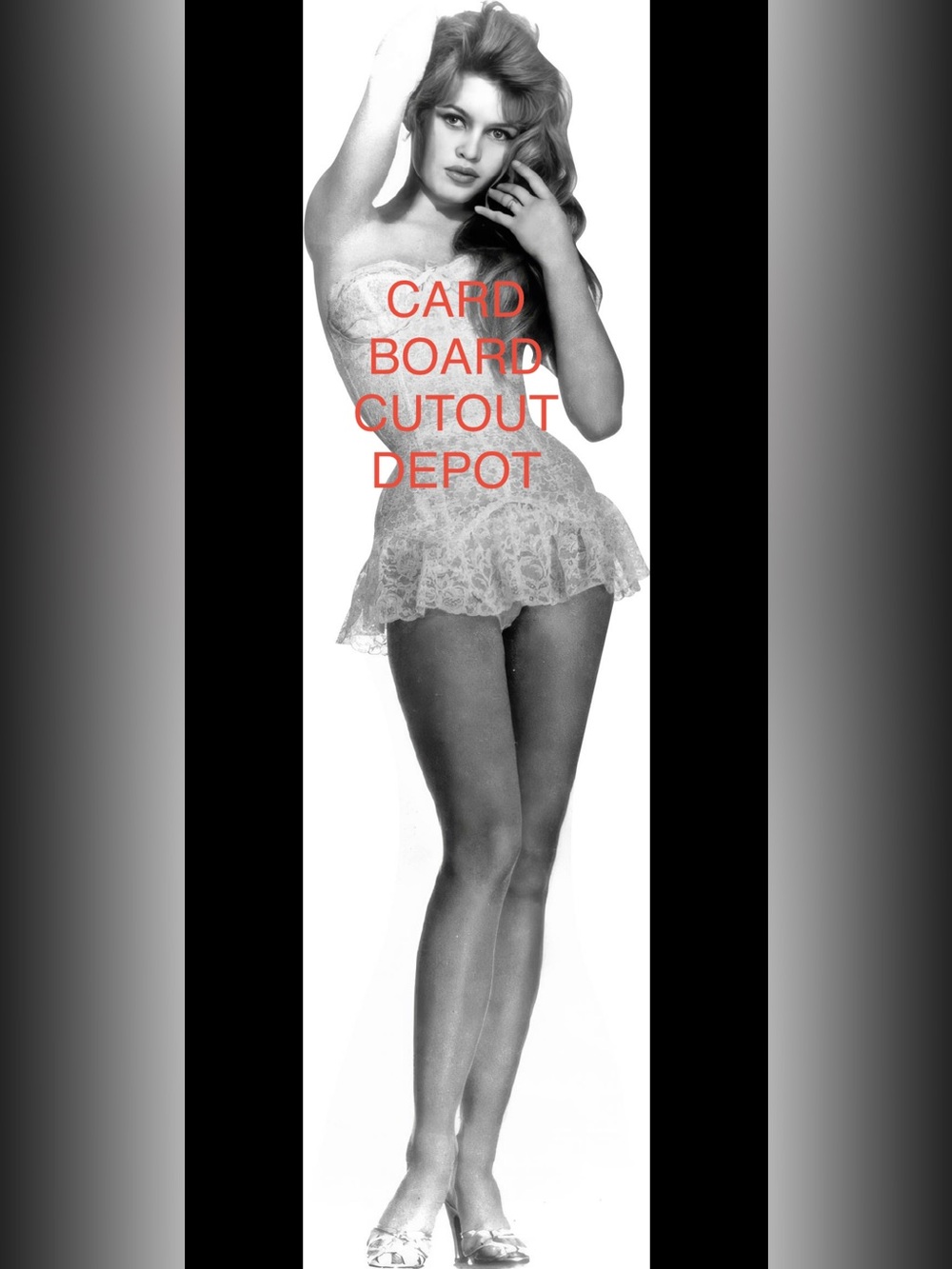 Brigitte Bardot LIFE SIZE Cardboard Cutout with FREE Shipping!